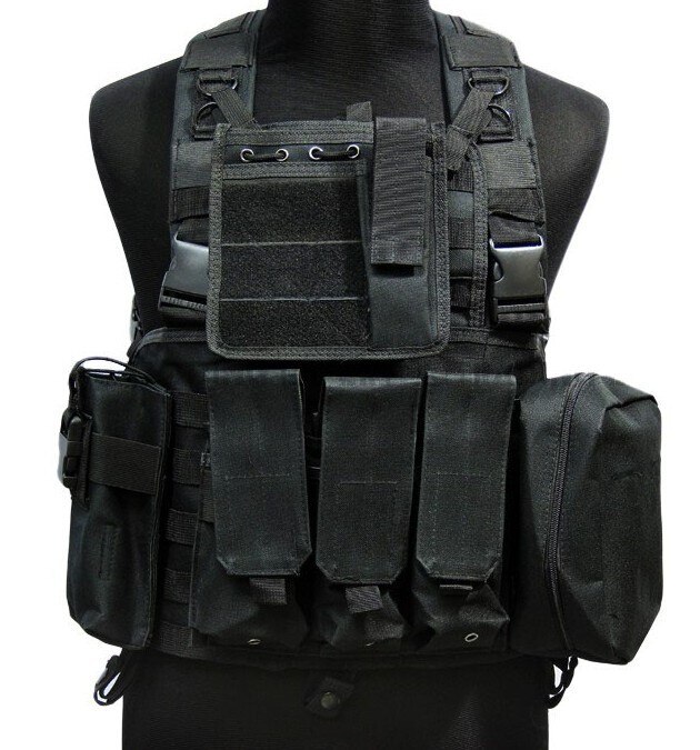 Usmc molle assault vest (black)   cs Ƽ ǰ  